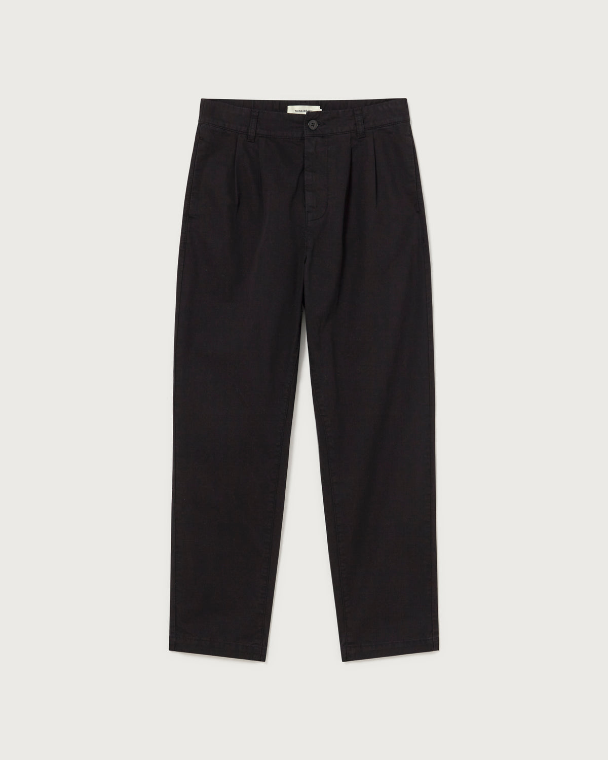 Pantalón negro Rina sostenible - silueta 1