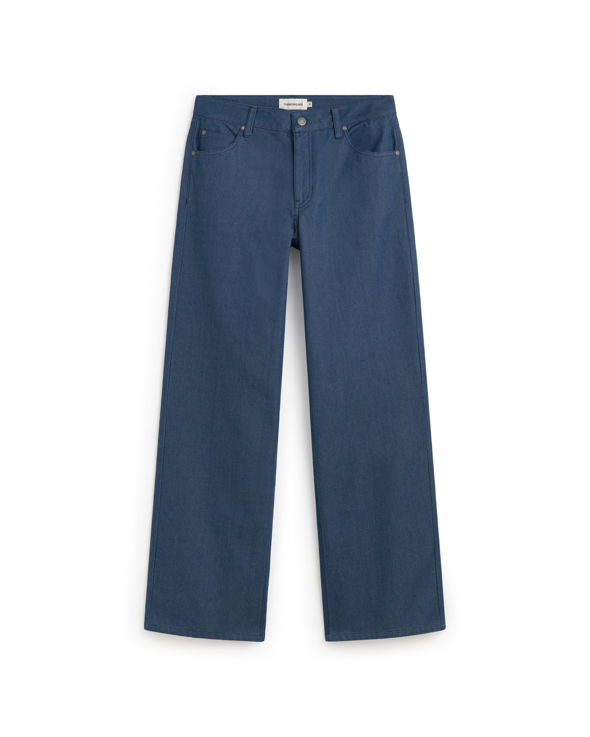 Jeans tiro bajo tinte natural indigo Kettan sostenible silueta - 1