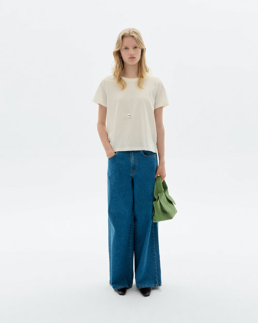 Camiseta blanca Ida sostenible - 2