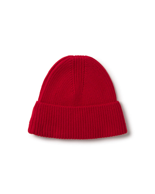 Gorro lana rojo Amor sostenible silueta - 2