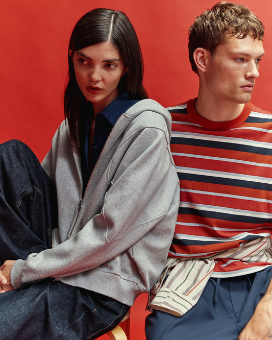 Oversize grey Yoon hoodie