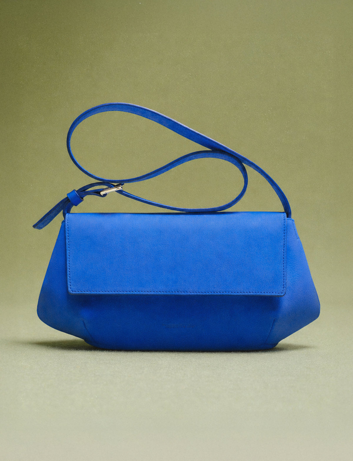 Jennie elektro-blaue Lederhandtasche