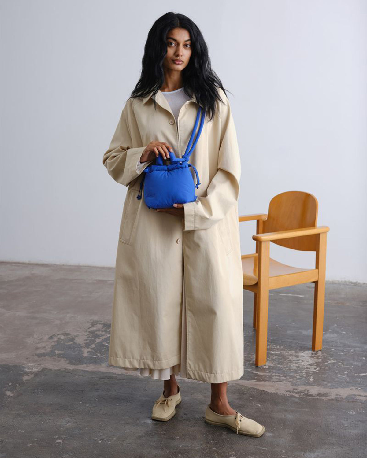 Cobalt Blue Micro ona soft bag