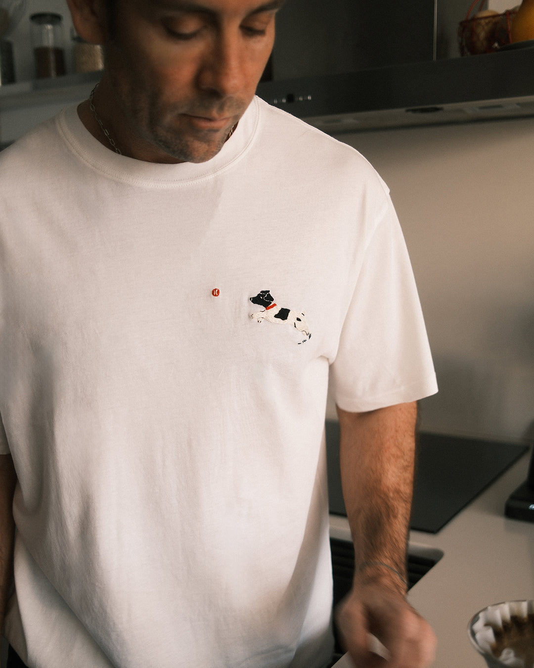 White MU Men’s Aaron T-shirt