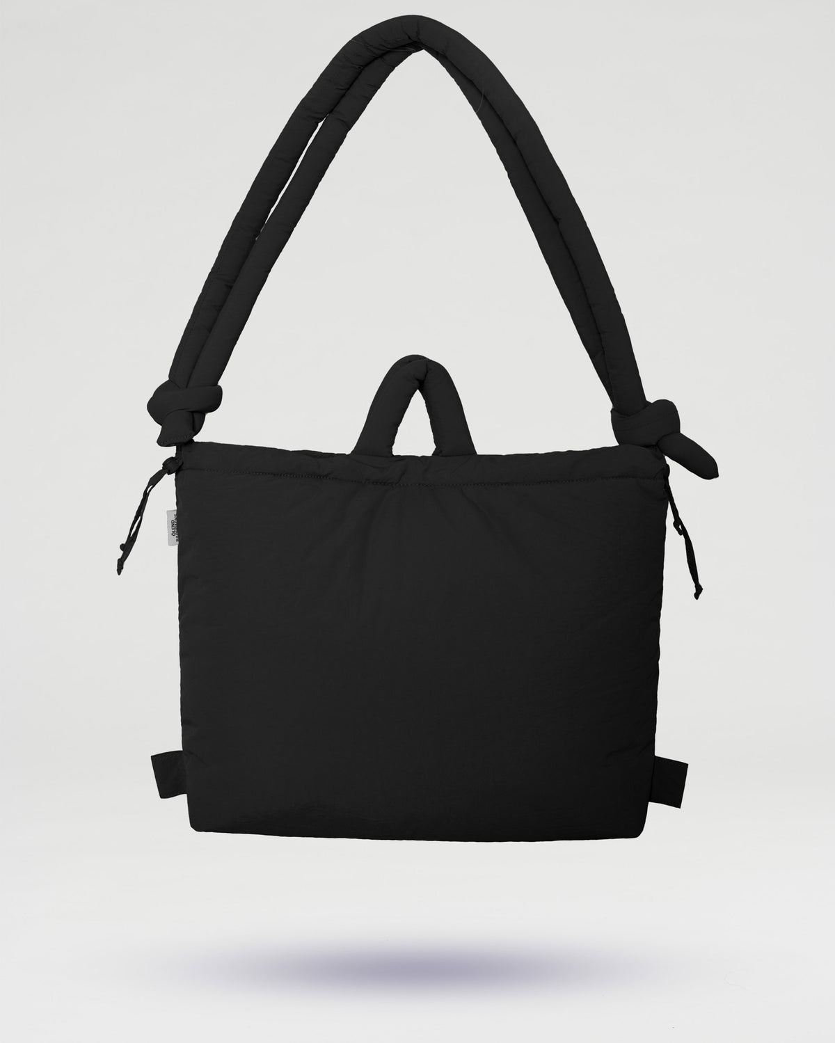 Schwarze große Softbag Ona