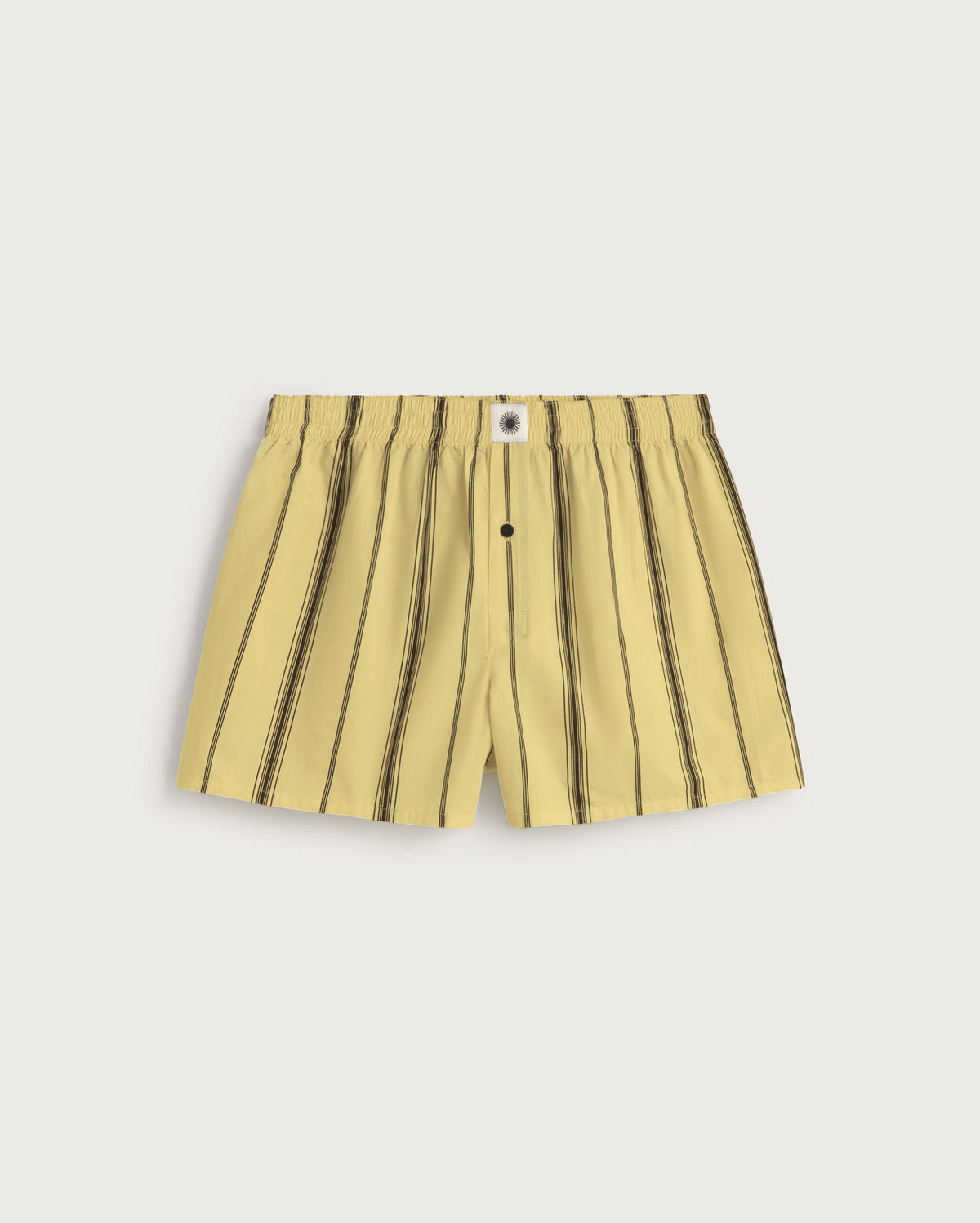 Boxers amarillos rayas negras sostenible silueta - 1