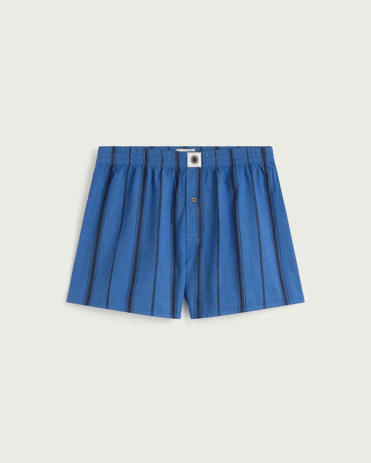 Boxers azules rayas negras sostenible silueta - 1