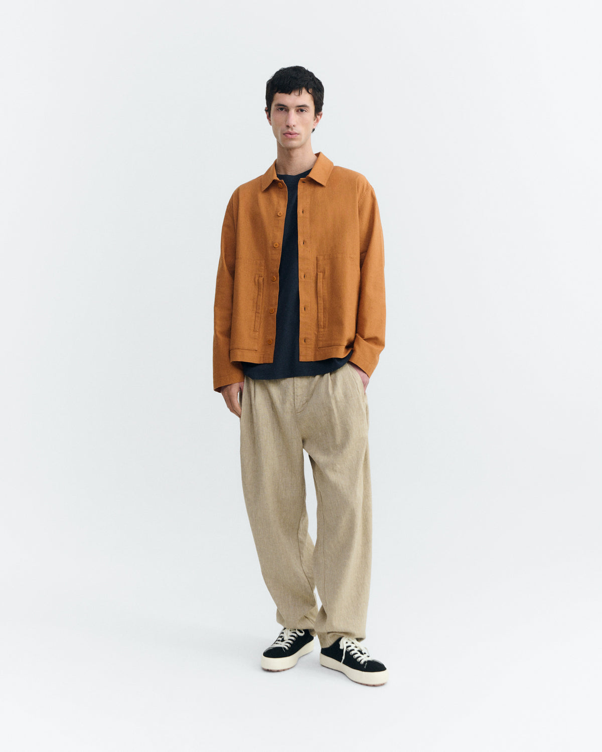 Chaqueta naranja Guille sostenible - 1