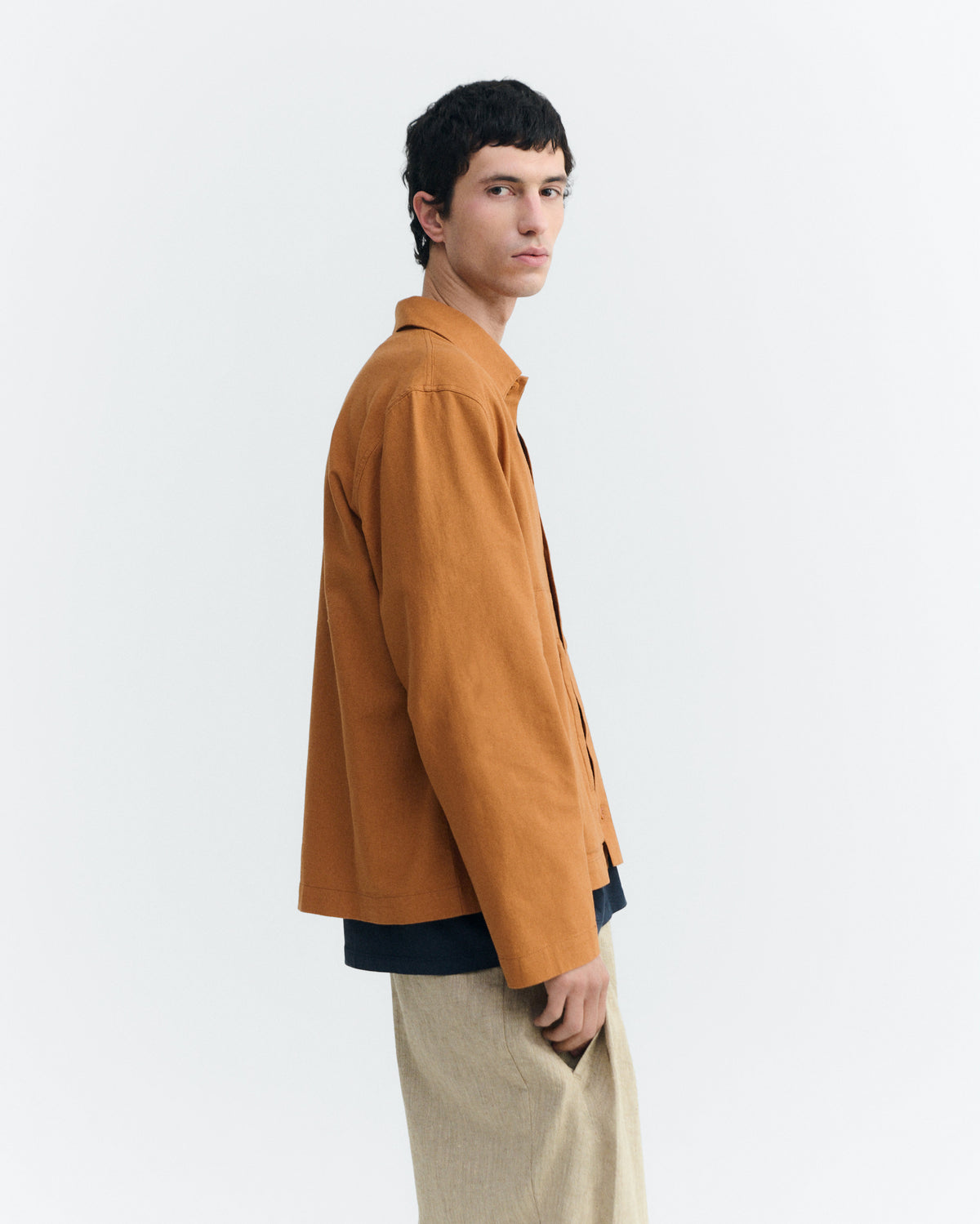 Chaqueta naranja Guille sostenible - 3
