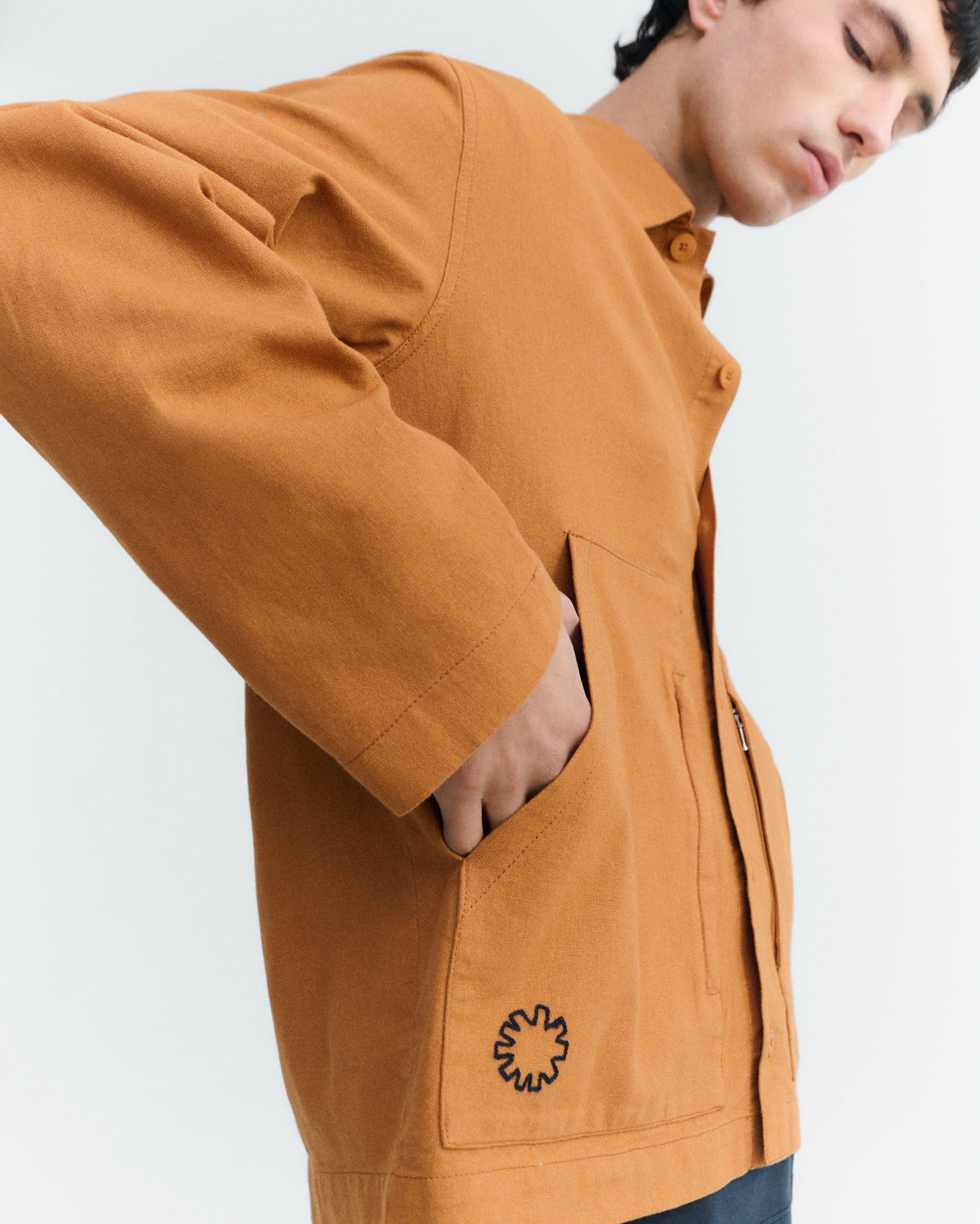 Chaqueta naranja Guille sostenible - 4