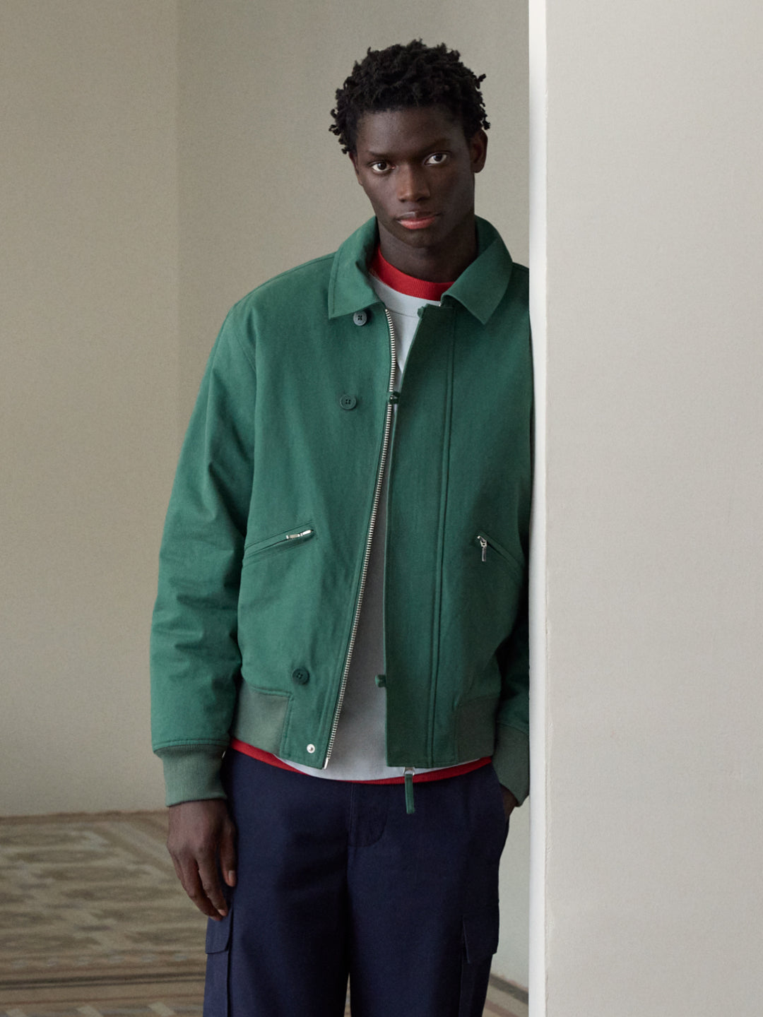 Veste Amir verte