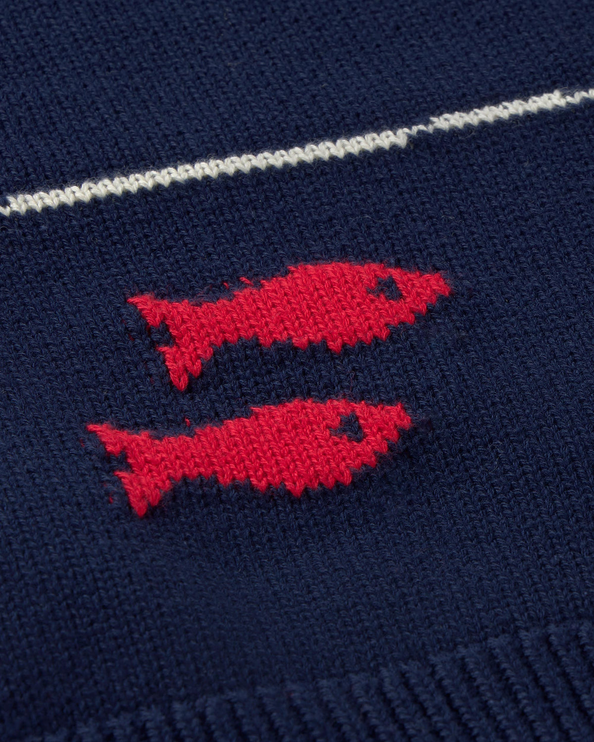 Cardigan punto algodón orgánico pescadors Creed sostenible silueta - 2