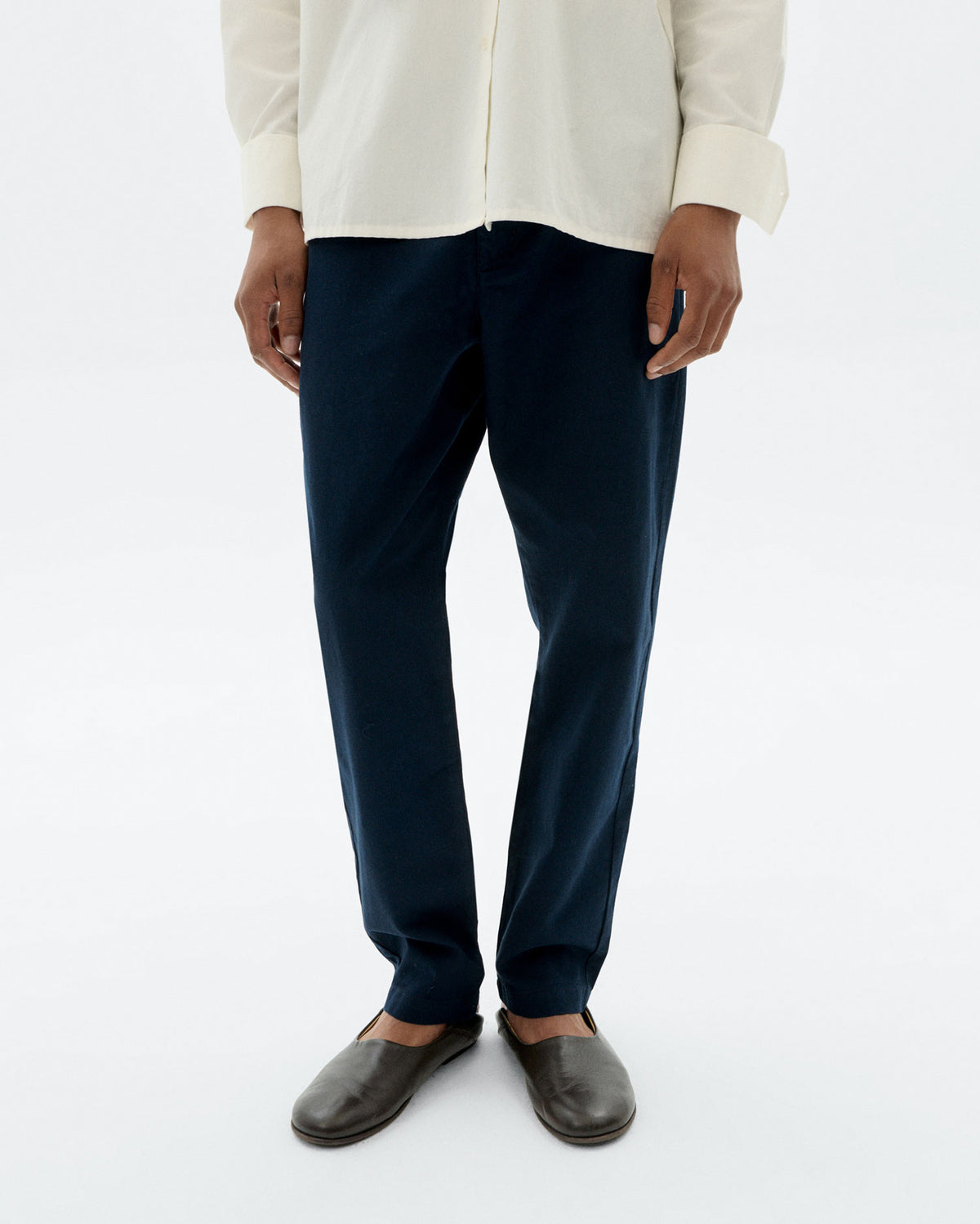Pantalón azul Travel sostenible - 1