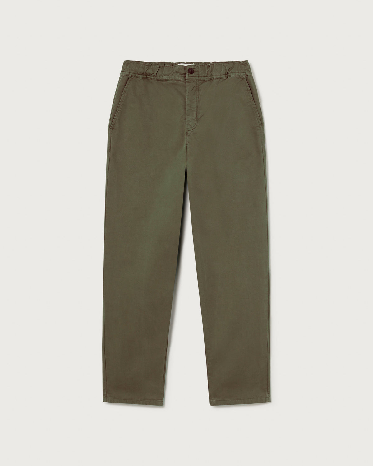 Pantalón verde Travel sostenible - silueta 1
