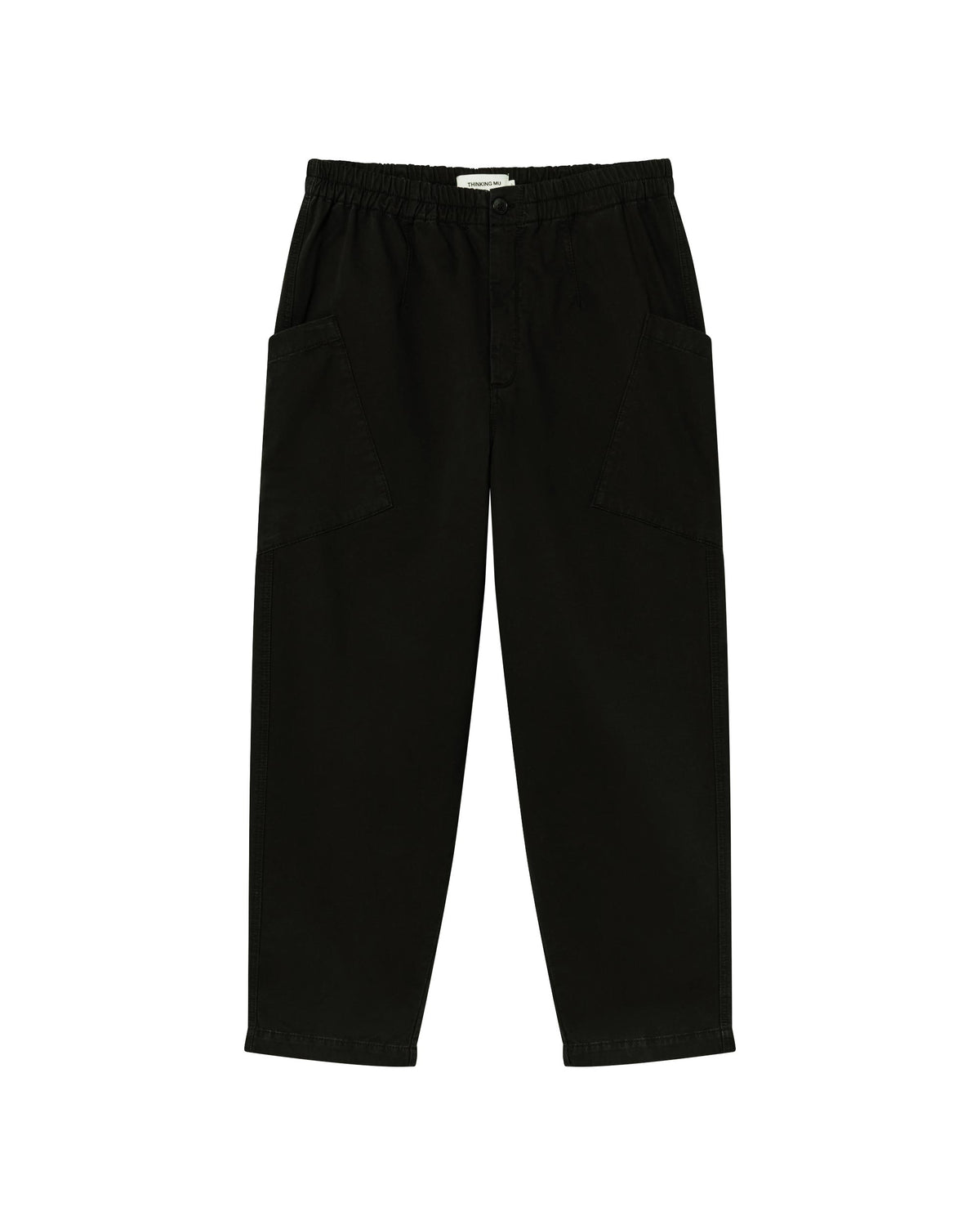 Pantalón negro Max sostenible  - silueta 1