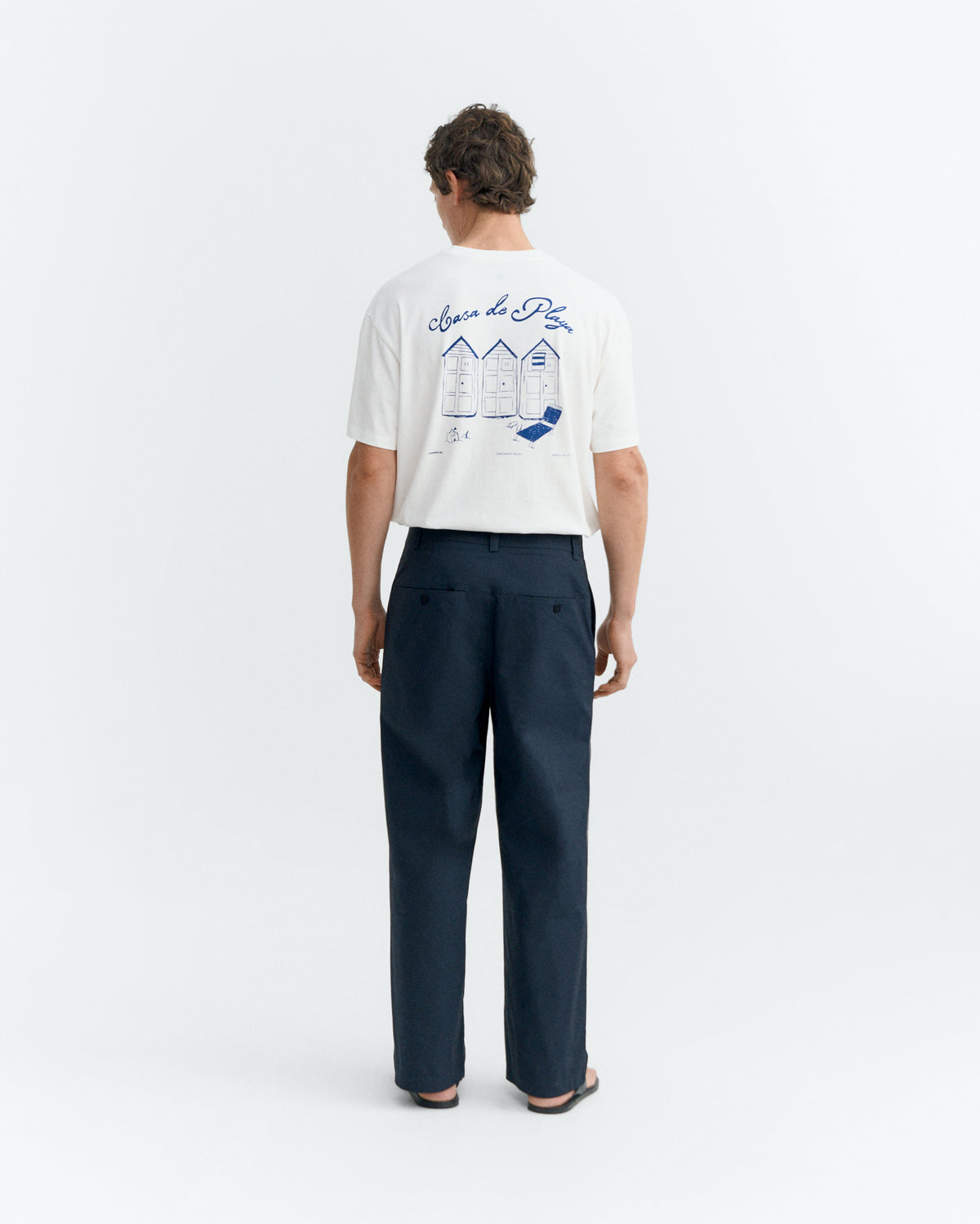 Pantalón Relaxed Azul Marc Suit sostenible - 4