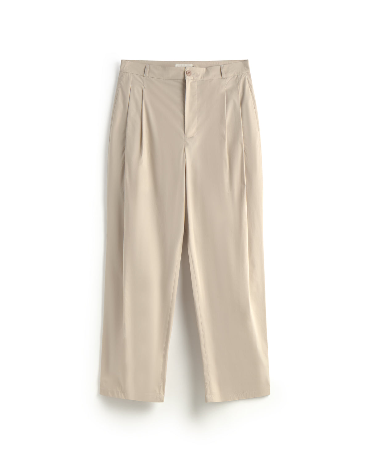 Pantalón Popelin Beige Marc Suit sostenible silueta - 1