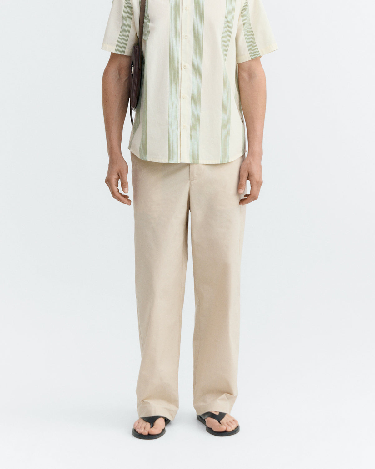 Pantalón Relaxed Beige Marc Suit sostenible - 3