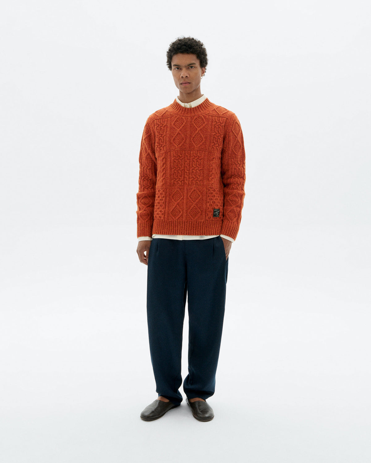 Pantalón carrot pinza Sigurd sostenible - 2