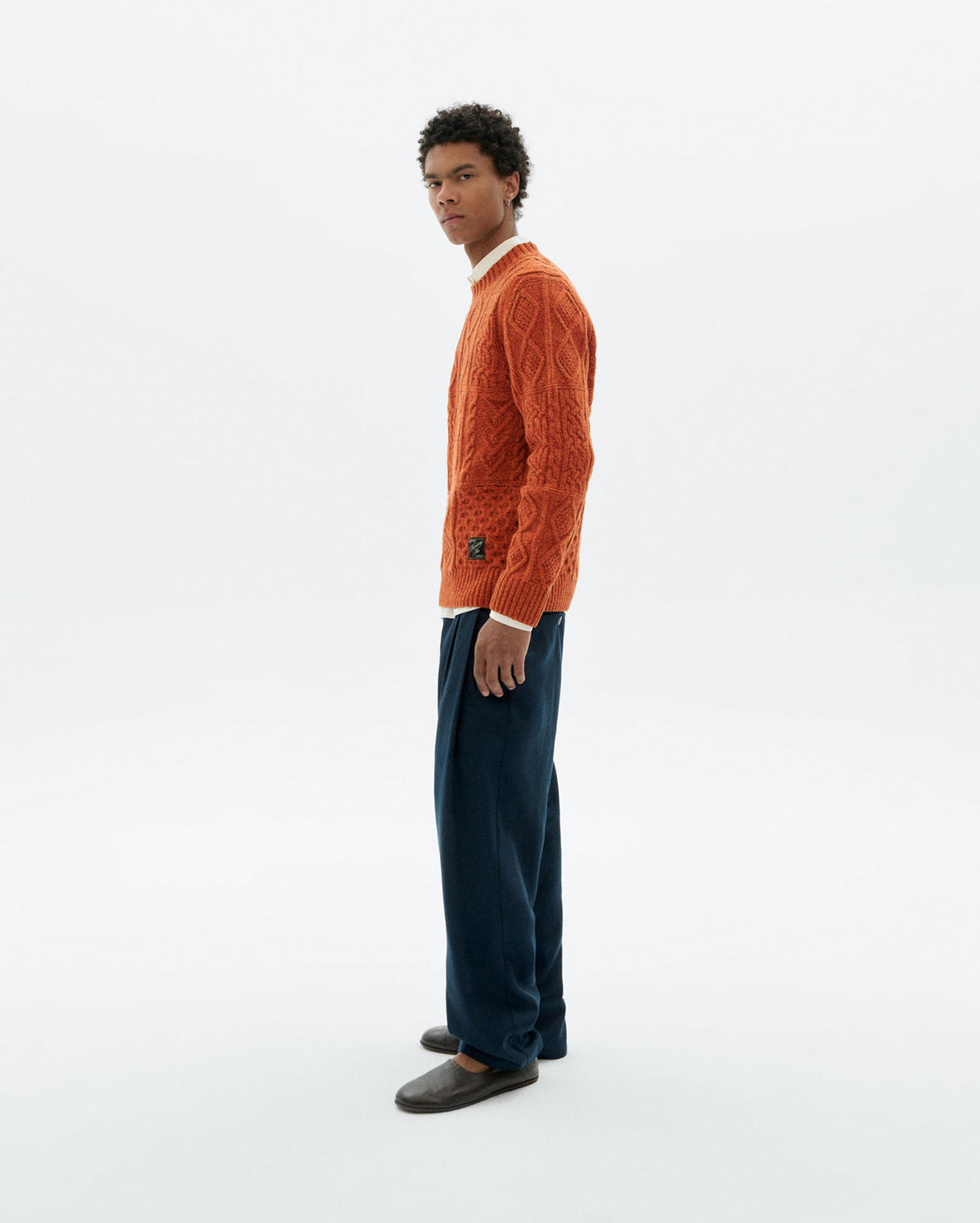 Pantalón carrot pinza Sigurd sostenible - 5