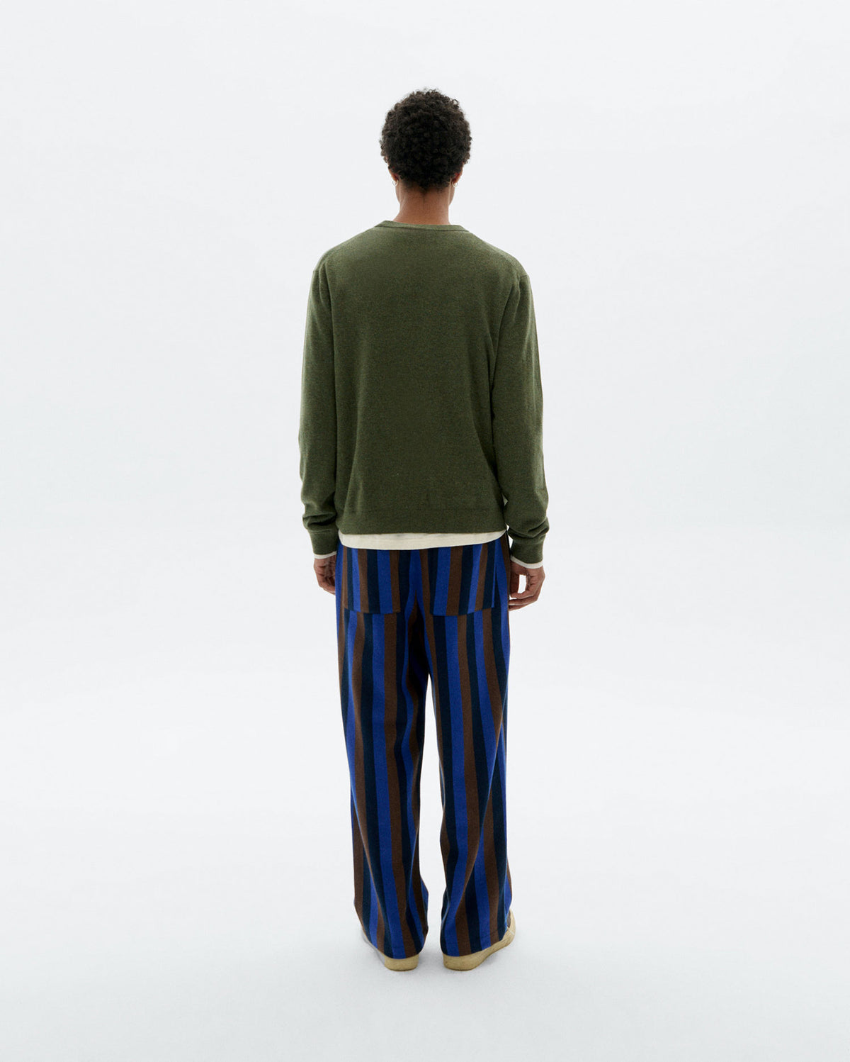 Pantalón loose rayas totenham Marc sostenible - 4