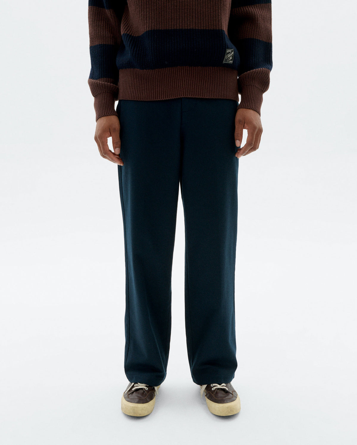 Pantalón loose navy Marc sostenible - 1