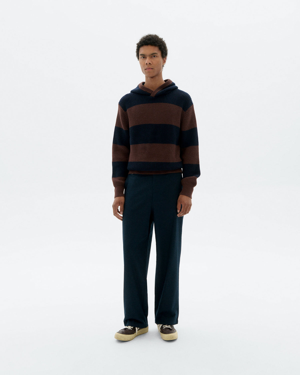 Pantalón loose navy Marc sostenible - 2