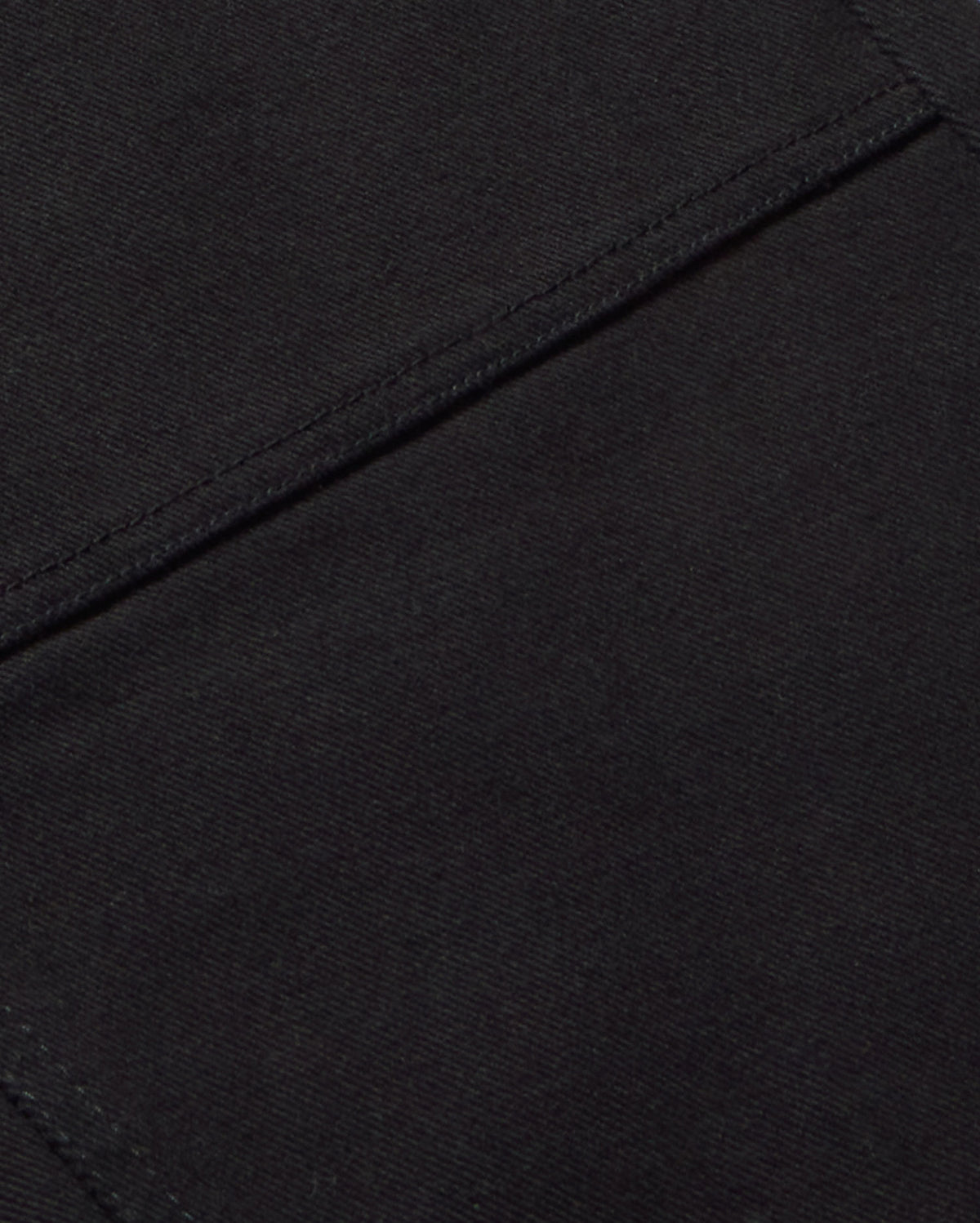 Pantalón recto negro Stan sostenible silueta - 2