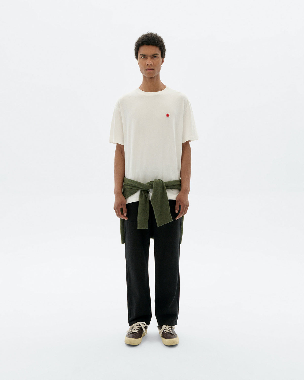 Pantalón recto negro Stan sostenible - 2