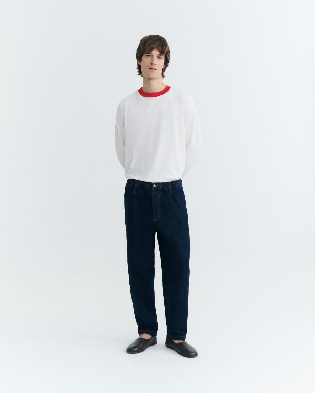 Jeans loose dark navy Luc sostenible - 2