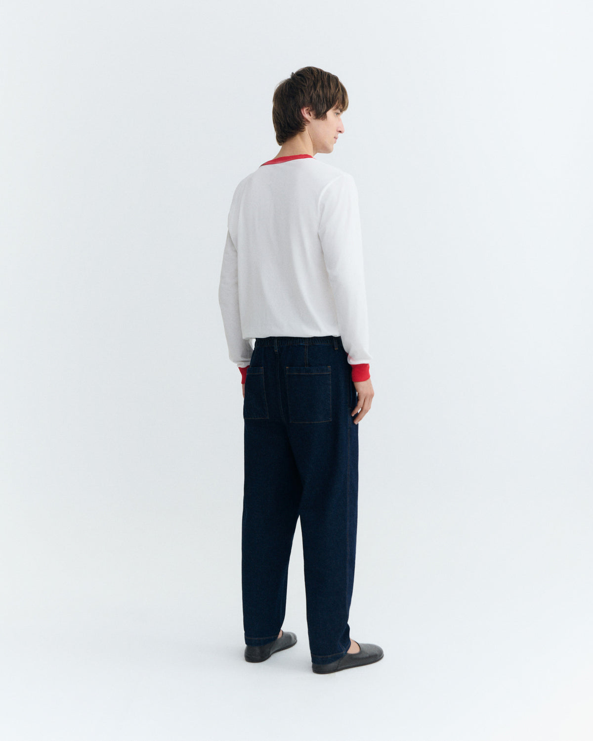 Jeans loose dark navy Luc sostenible - 6