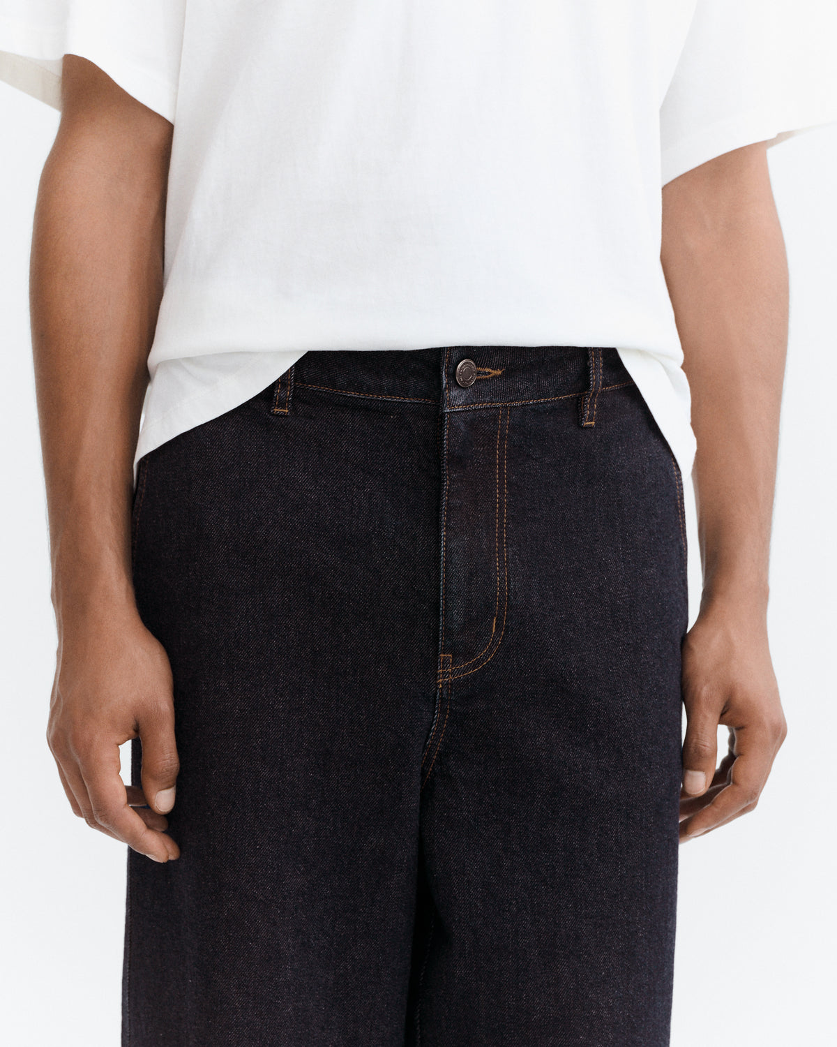 Jeans loose azul Marc sostenible - 2