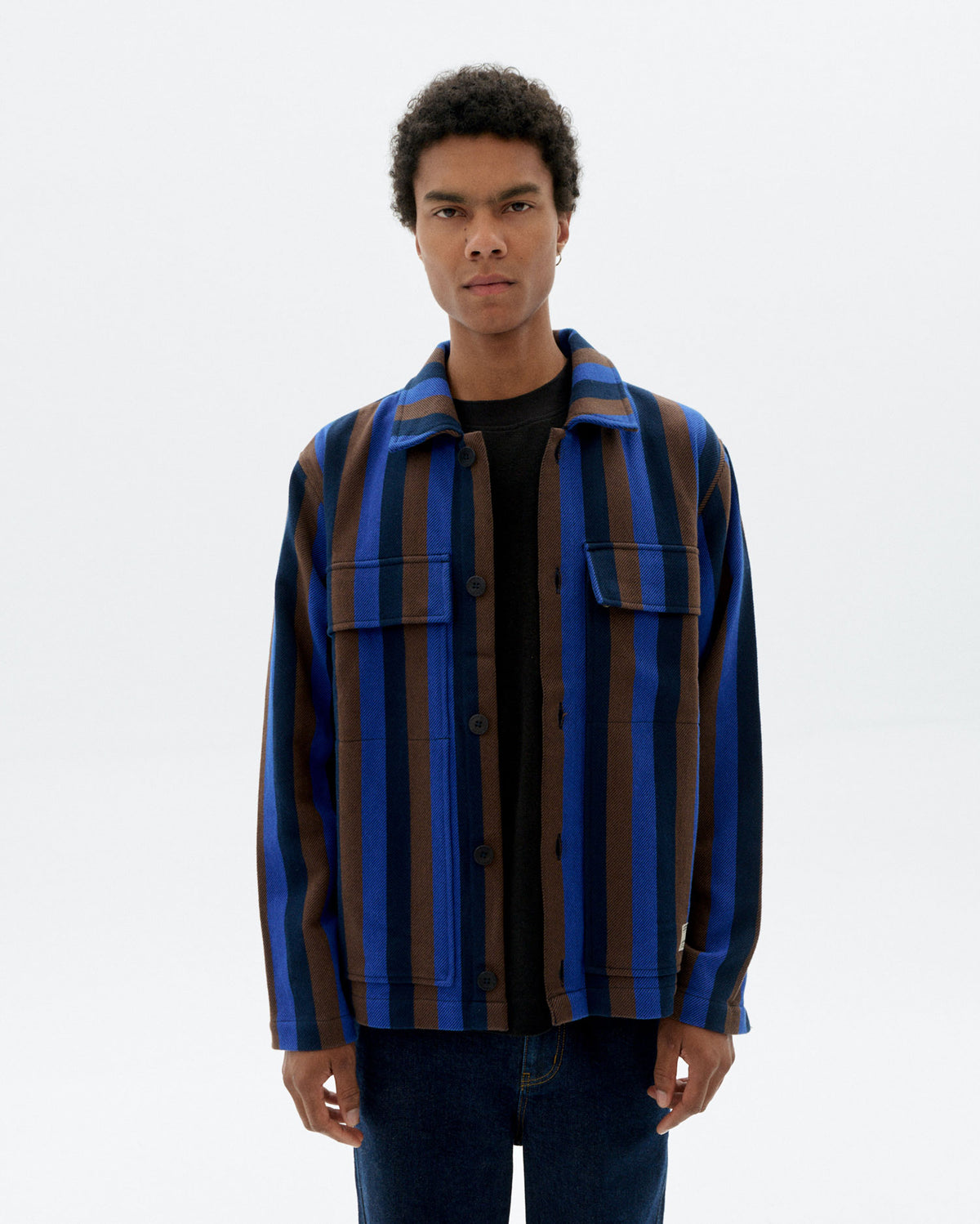 Sobrecamisa rayas totenham Omar sostenible - 1