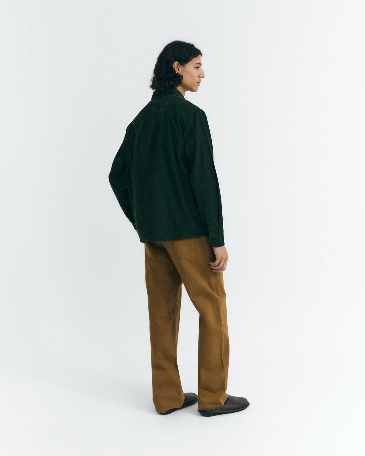 Camisa micro pana verde Anto sostenible - 4