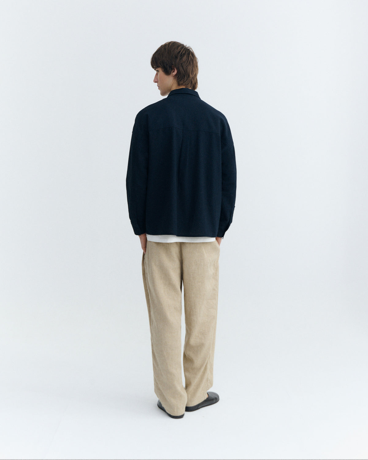Camisa navy Jim sostenible - 4