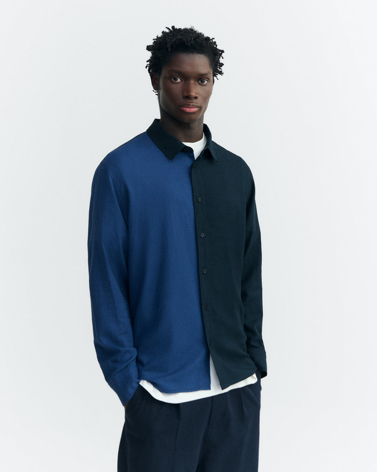 Camisa navy y negro Jimbo sostenible - 2