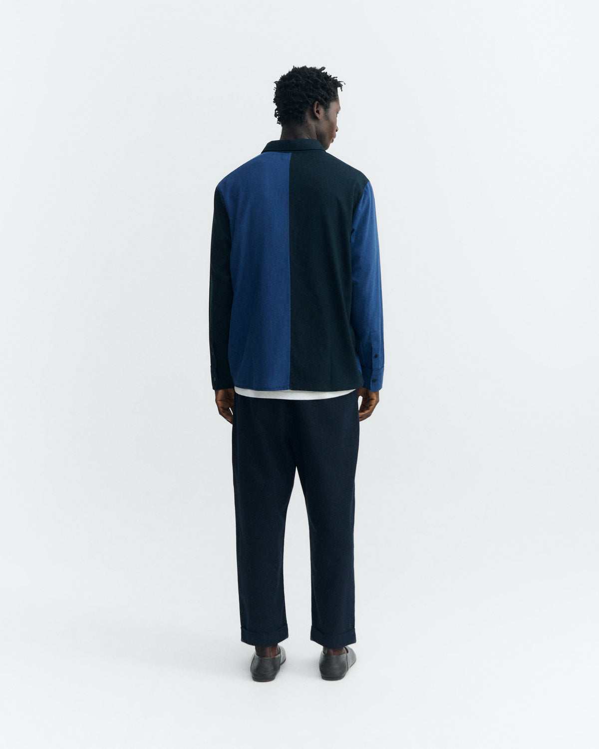 Camisa navy y negro Jimbo sostenible - 4