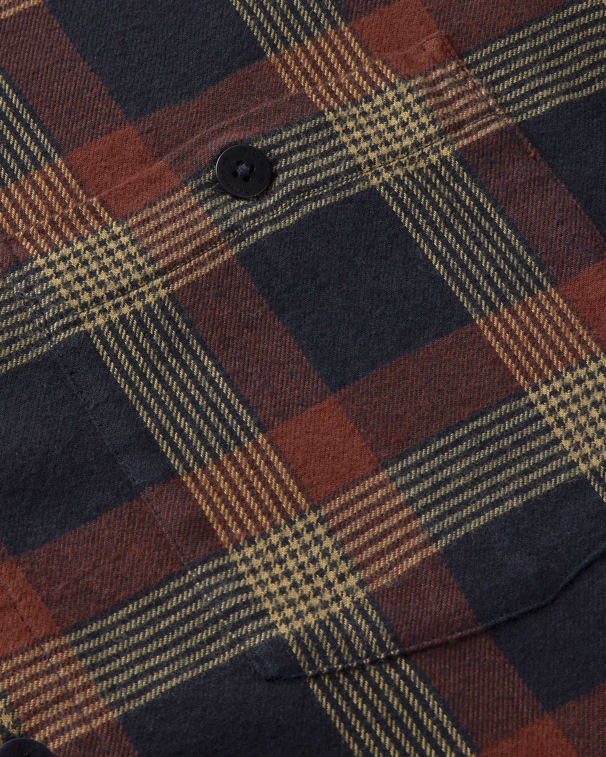 Sobrecamisa cuadros negra albion Theo sostenible silueta - 3