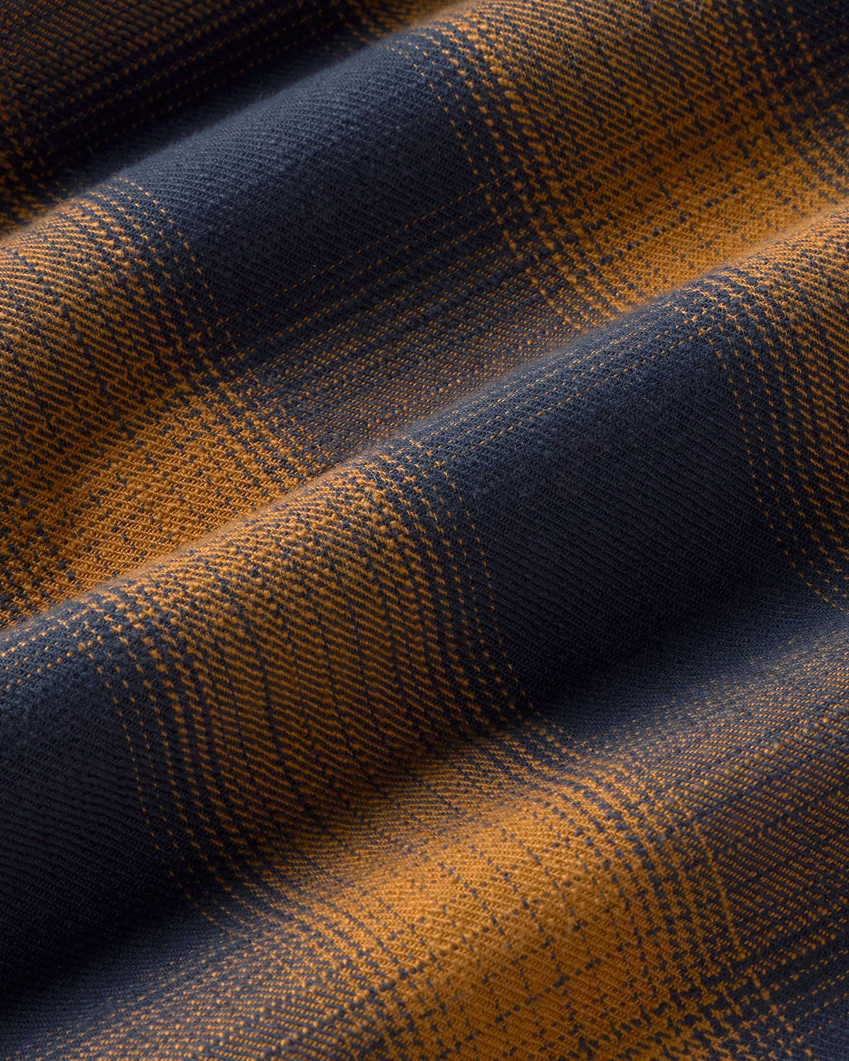 Sobrecamisa cuadros navy Theo sostenible silueta - 2