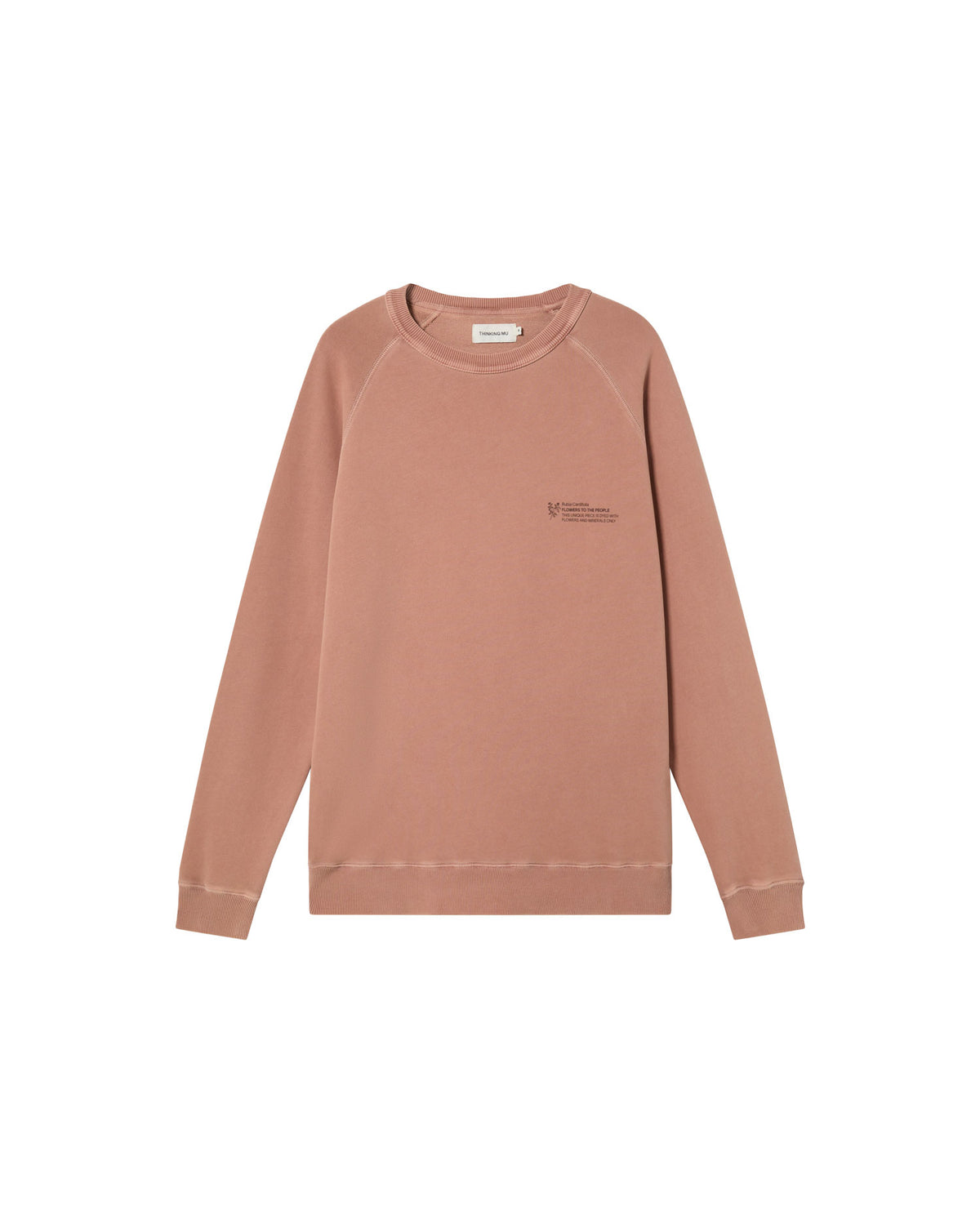 Sudadera Rubia Cardifolia sostenible unisex - silueta