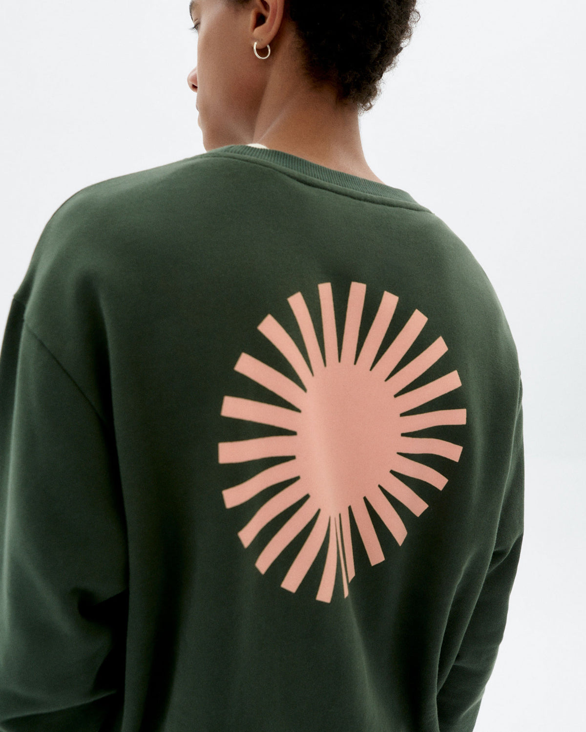 Sudadera sol espalda coral Leon sostenible - 3