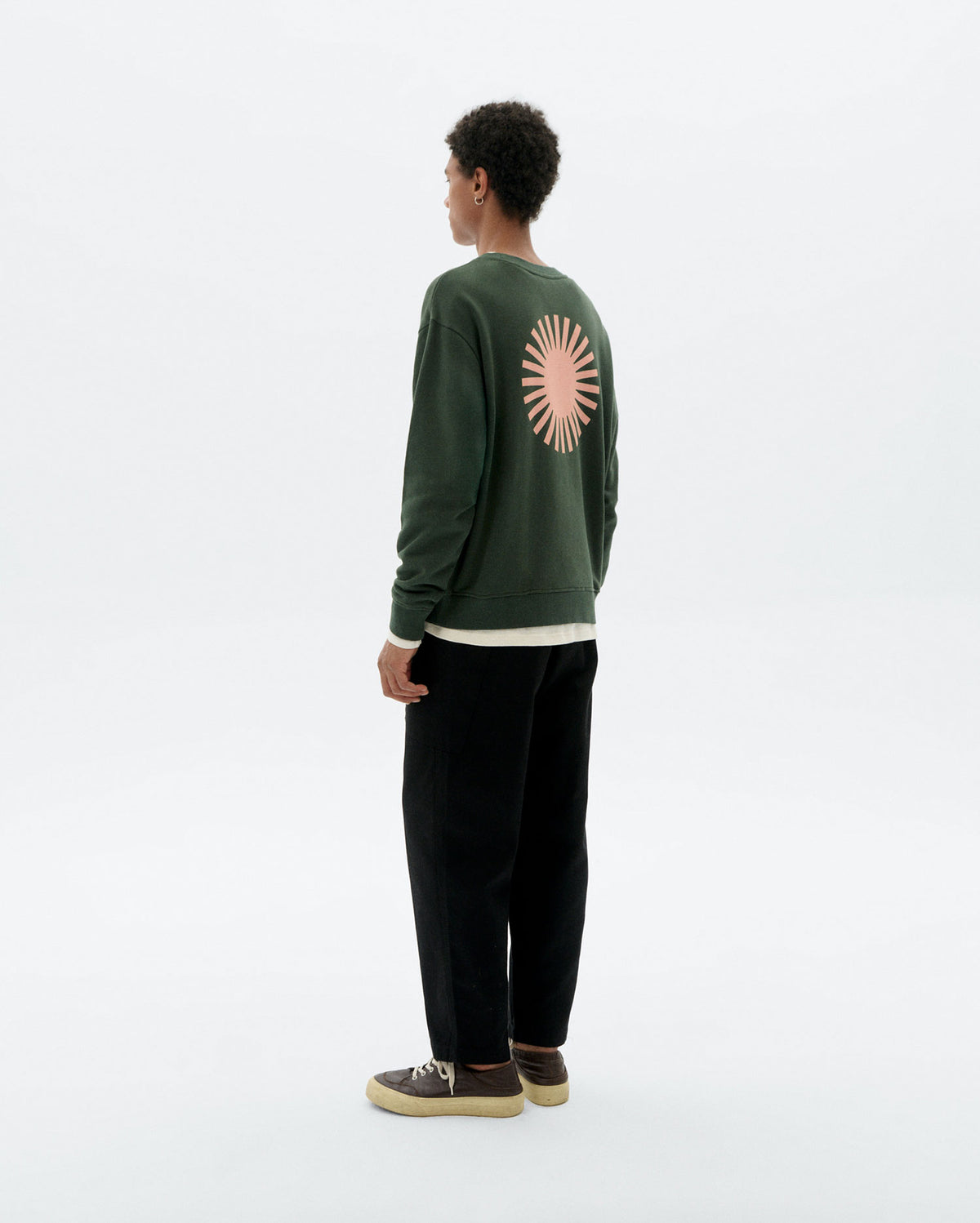Sudadera sol espalda coral Leon sostenible - 4