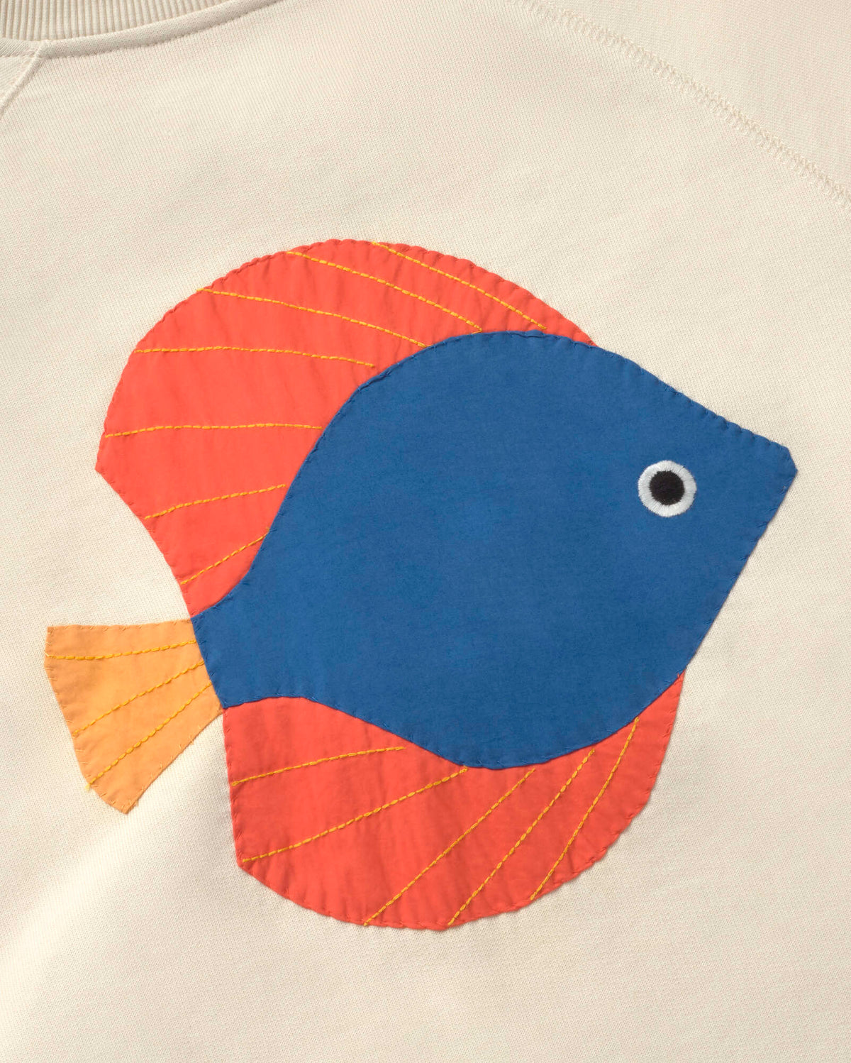 Sudadera patched dori Pepe sostenible silueta - 2