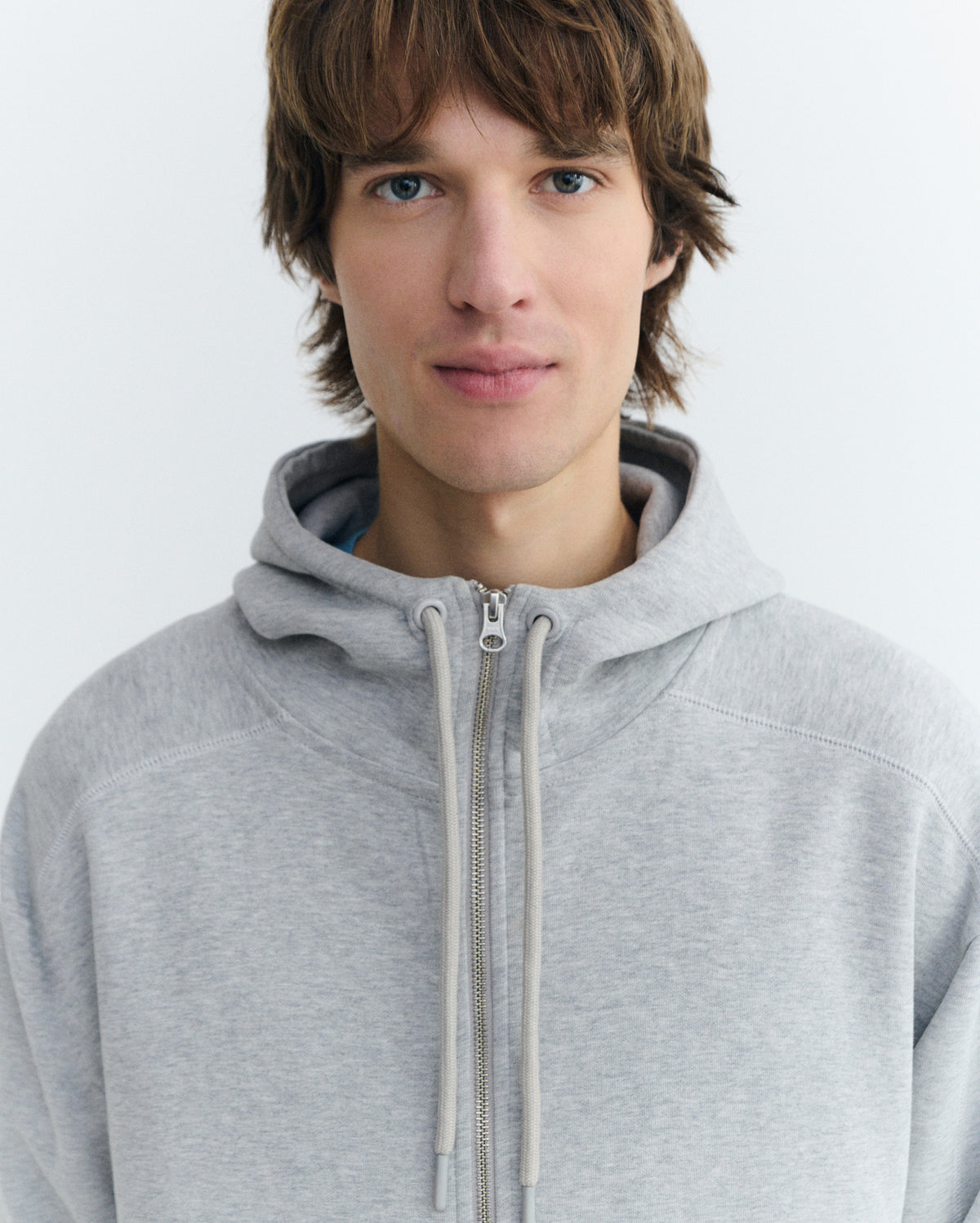 Sudadera gris sol verde espalda Garfu sostenible - 3