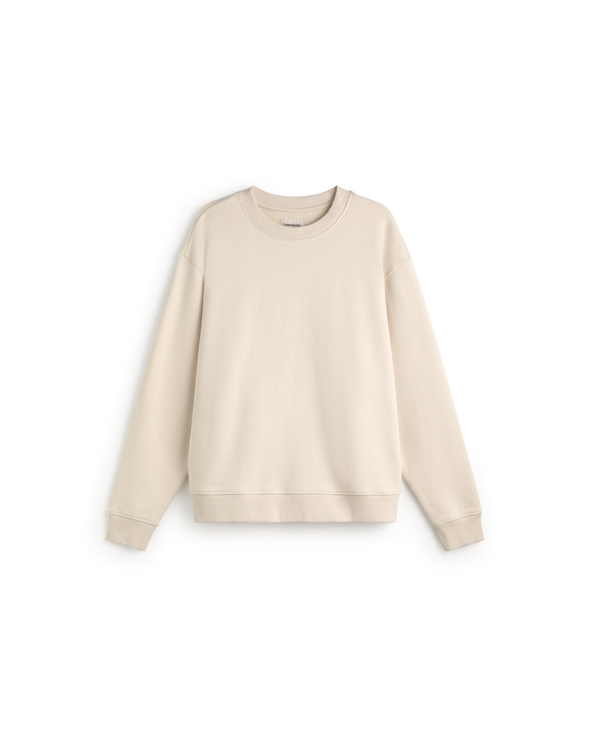 Sudadera cruda Leon sostenible silueta - 1