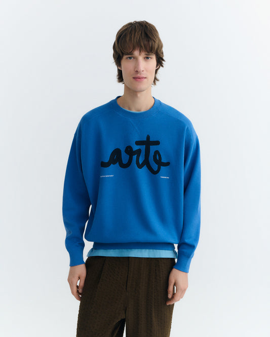 Sudadera oversize arte Jadewon sostenible - 2