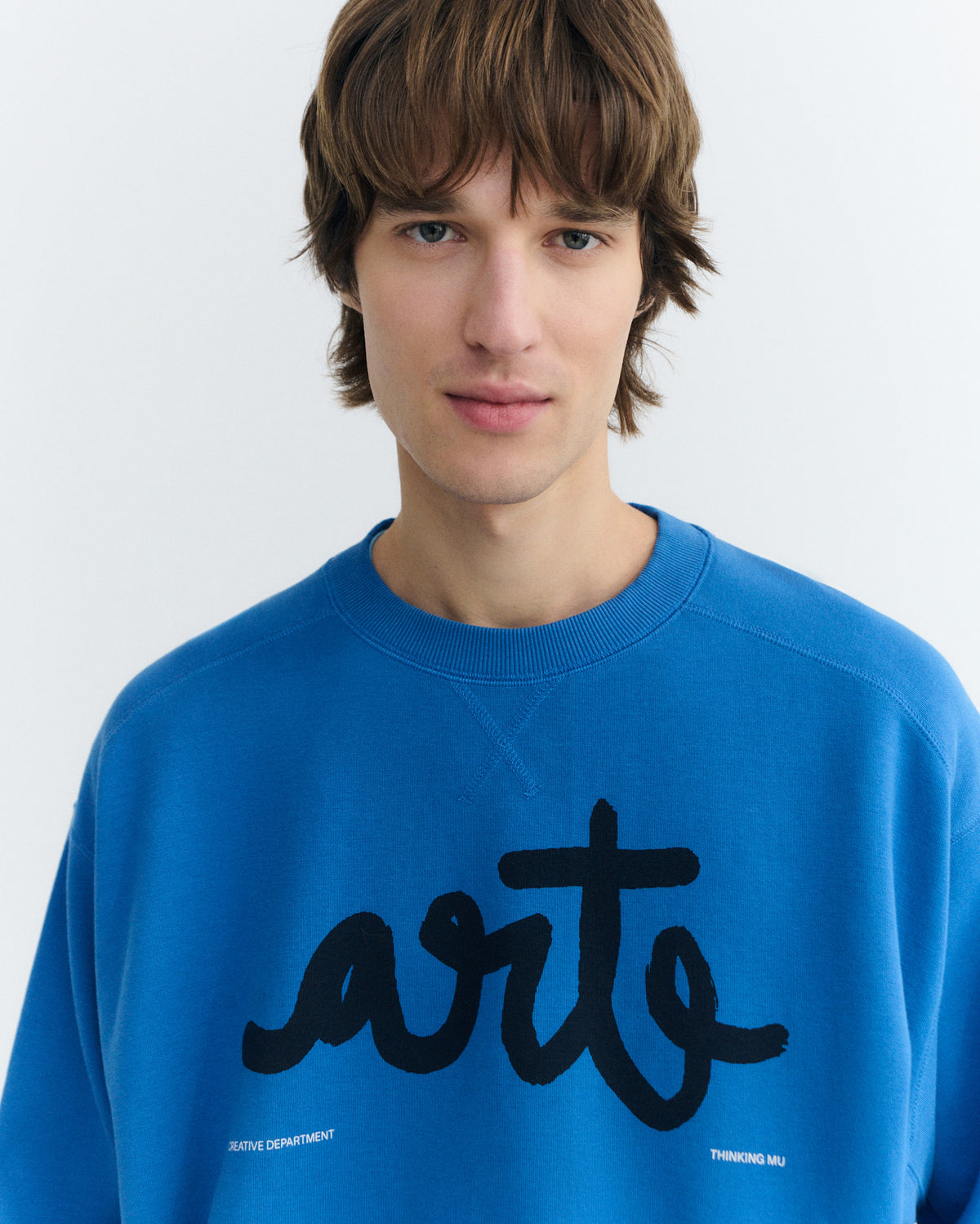 Sudadera oversize arte Jadewon sostenible - 3
