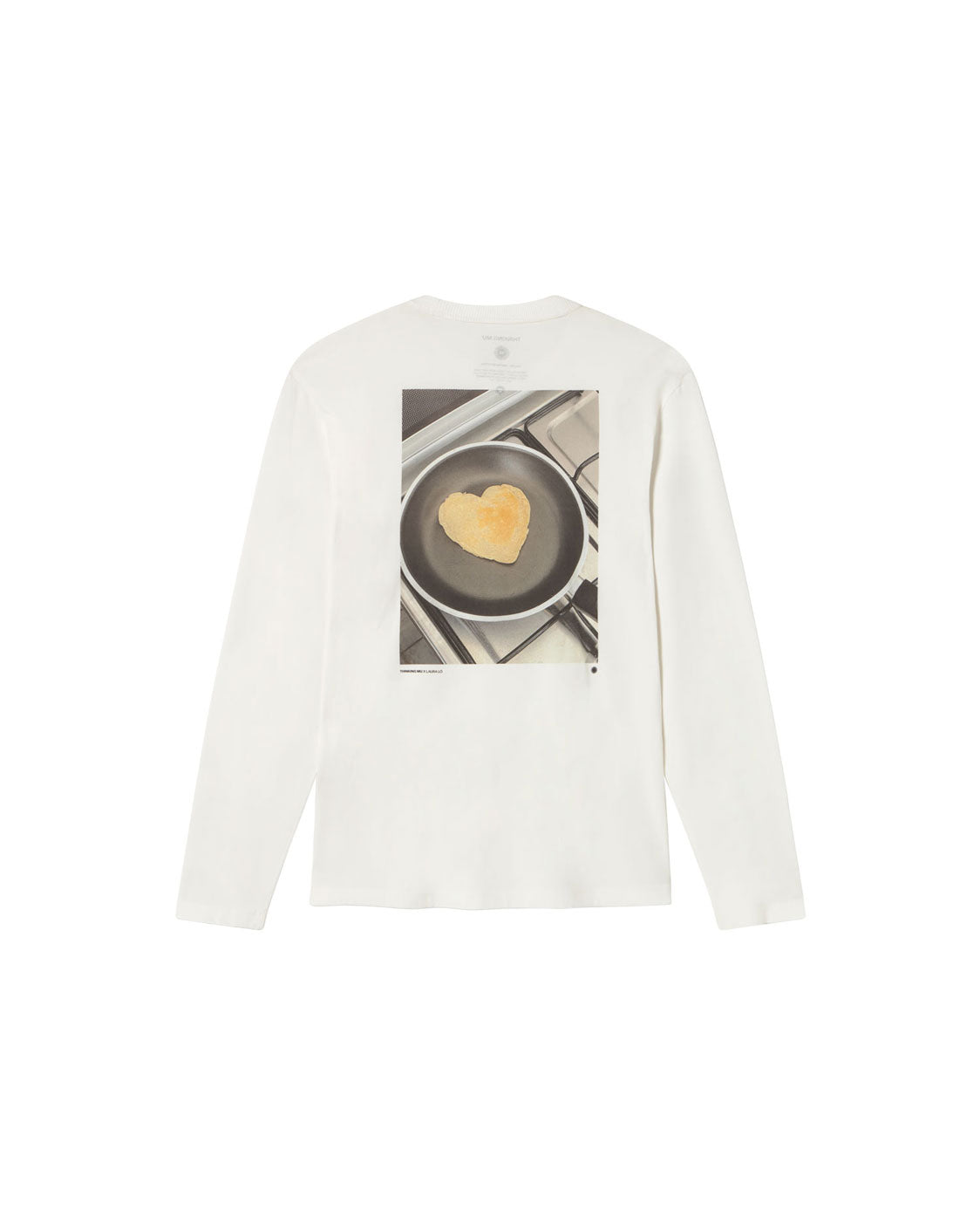 Camiseta manga larga pancake Emilio R sostenible silueta - 2