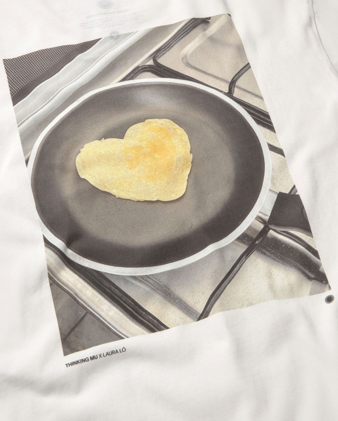 Camiseta manga larga pancake Emilio R sostenible silueta - 3