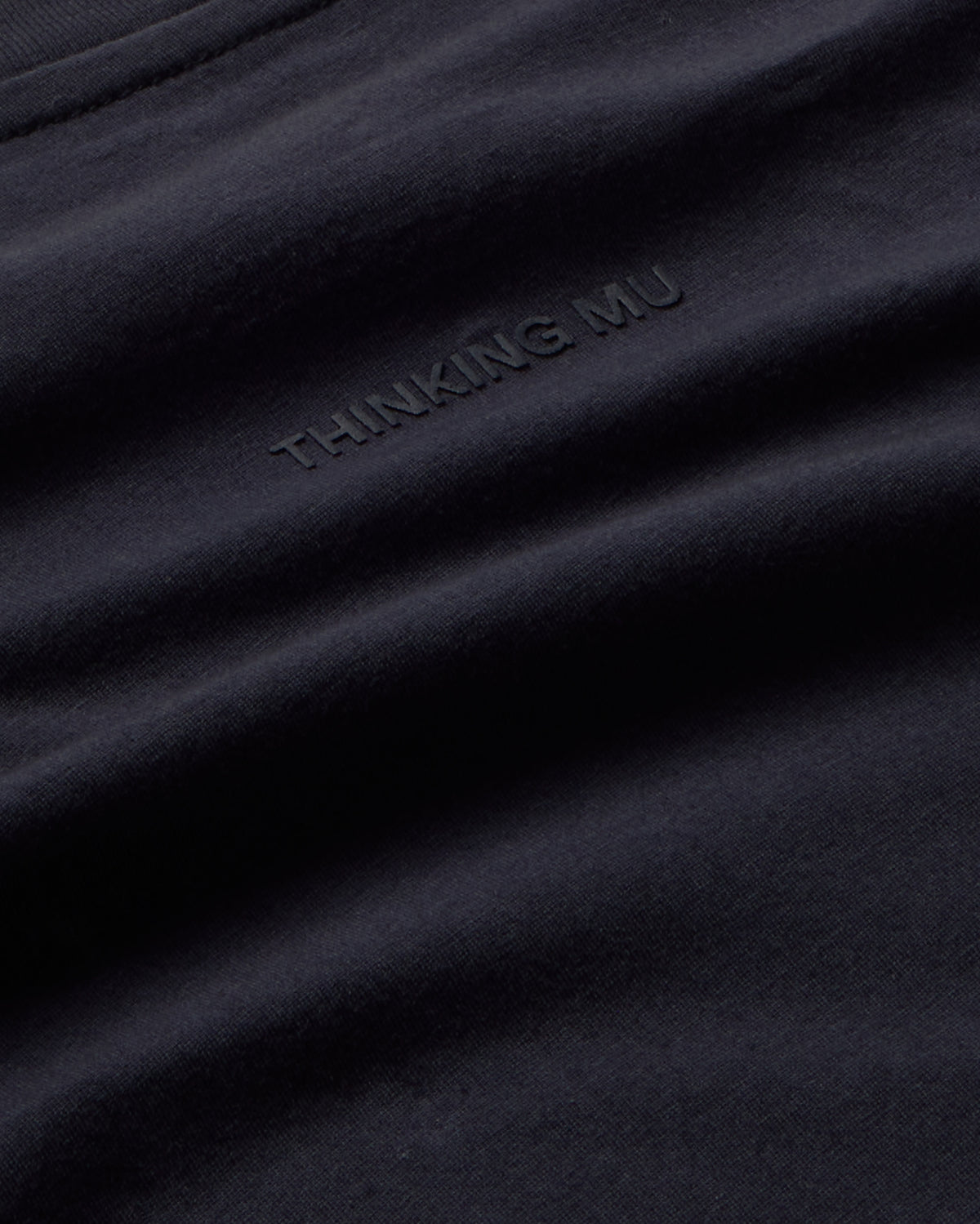 Camiseta navy Aaron sostenible - silueta 2